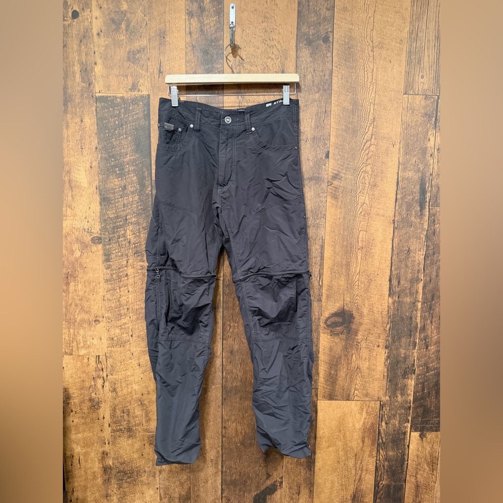 KÜHL Men's Liberator Convertible Pants in grey 30x32 EUC